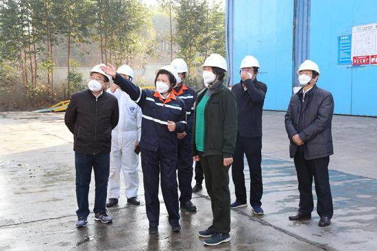 广西壮族自治区党委常委、副主席严植婵到平博下属广西公司检查指导医废处置惩罚及疫情防控事情