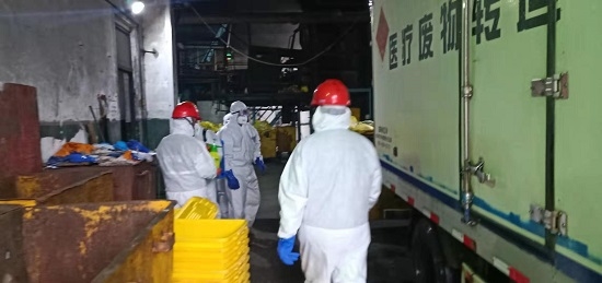 平博下属广西公司做很多多少地医废处置惩罚包管事情 配合打赢疫情防控阻击战